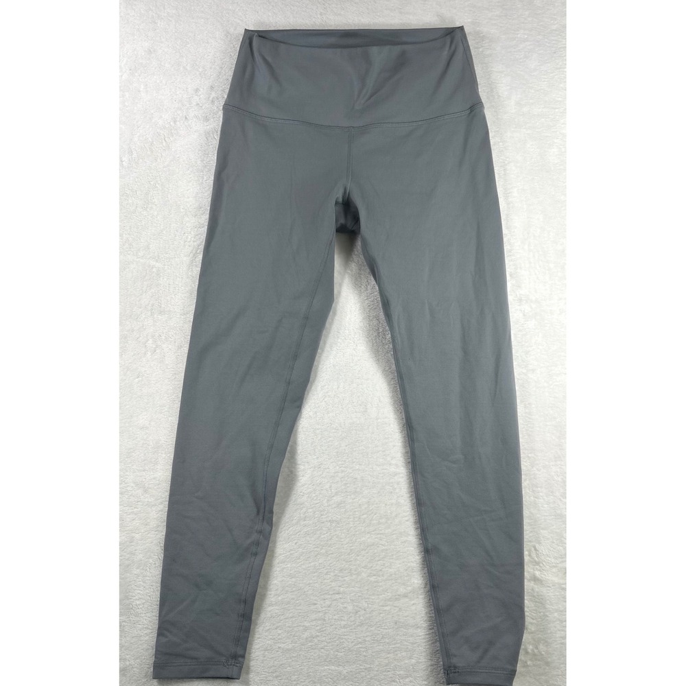 FLEO Gorpcore High Waisted Leggings‎ Large Grey Athleisure Workout Activewear